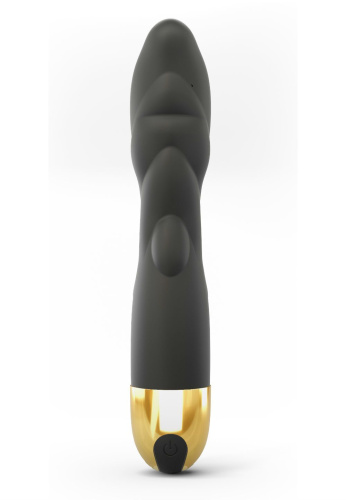 Dorcel Flexi & Joy вибратор с регулируемым углом изгиба, 2 мотора, 21х3.9 см (чёрный) - sex-shop.ua
