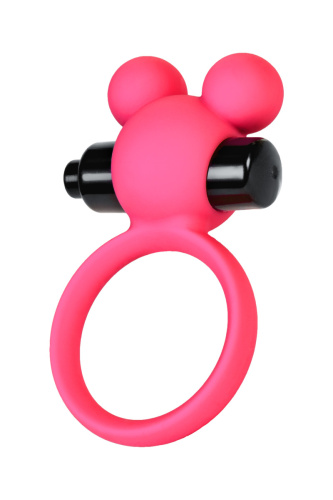 A-Toys By Toyfa - виброкольцо с ушками, 5х3 см (розовый) - sex-shop.ua