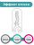 ФлешНаш Cozy Touch - потрясающий мастурбатор с эффектом отсоса (белый), 15х6.7см - sex-shop.ua