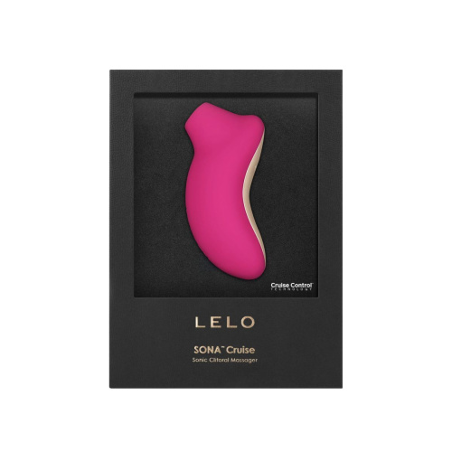 Lelo Sona 2 Cruise - Звуковий масажер клітора, 11.5х5.6 см (рожевий)