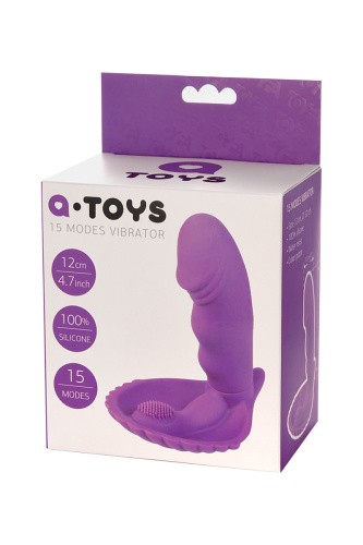 Toyfa A-Toys - Стимулятор точки G, 12 см (фиолетовый)
