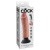 Pipedream King Cock Flesh - Вибратор, 18.7х5 см