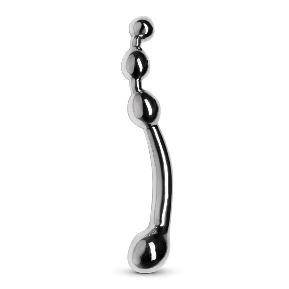 Sinner Gear Unbendable Metal Anal Dildo металлический анально-вагинальный  стимулятор, 20х3 см купить Киев Украина - sex-shop.ua