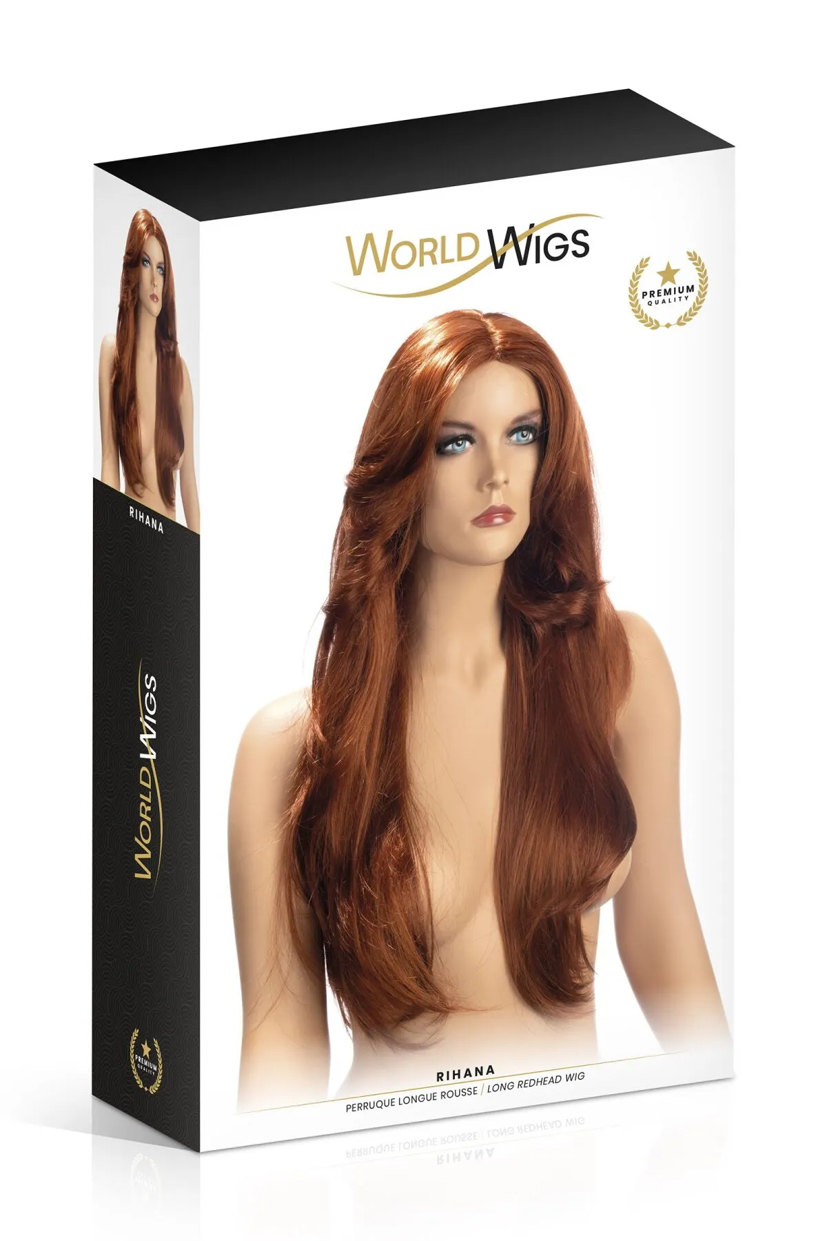 World Wigs Rihana Long Redhead - Парик (рыжий) купить Киев Украина -  sex-shop.ua