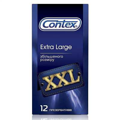 Contex №12 Extra Large - презервативы увеличенного размера, 12 шт. - sex-shop.ua