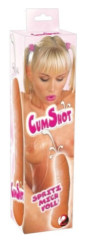 Cum Shot - Фаллоимитатор, 21 см (телесный) - sex-shop.ua