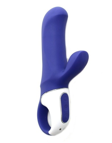 Satisfyer Vibes Magic Bunny - гибкий вибратор-кролик, 17.7х3.5 см (фиолетовый) - sex-shop.ua
