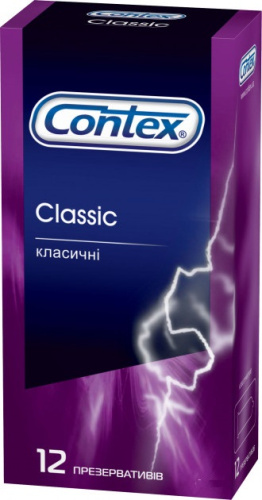 Contex №12 Classic - Класичні презервативи, 12 шт