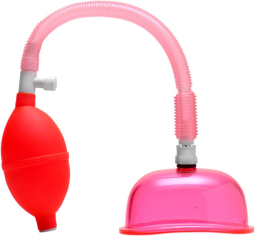 SM Vaginal Pump Kit - Вакуумна помпа для жінок, 8,9 см (рожевий)