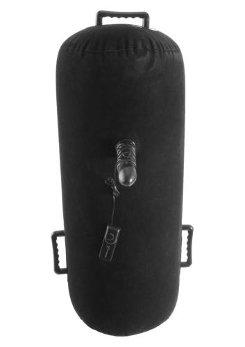 Pipedream Inflatable Luv Log - Надувна секс-подушка з вібратором, (чорний)