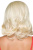 Leg Avenue-Harley wavy bob wig Blonde - Коротка хвиляста перука, блонд з кольоровими пасмами