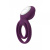 Svakom Tammy Vibrating Ring Violet - подвійне віброкільце, 8х2.8 см (фіолетовий)