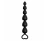 Браззерс - анальна ялинка, 14.8х3.2 см (чорний)