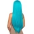 Leg Avenue - Long straight center part wig - Длинный парик (бирюзовый) - sex-shop.ua