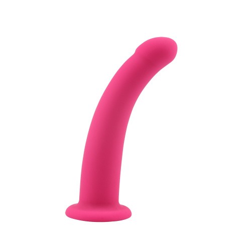 Sweet Breeze Bend Over L Pink - Фаллоимитатор, 17,8 см (розовый) - sex-shop.ua