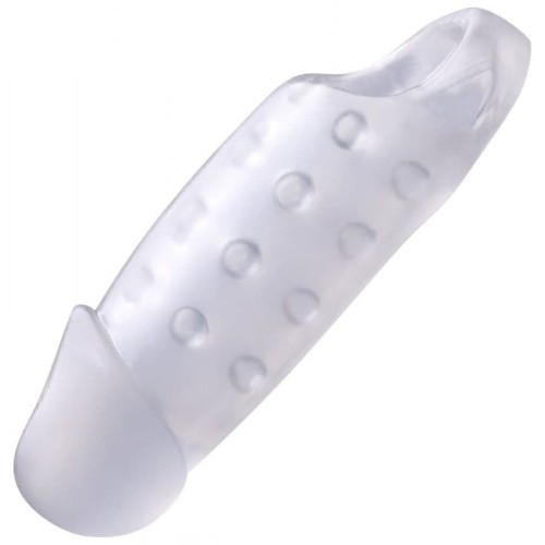 Tom of Finland Clear Smooth Cock Enhancer - Насадка для пениса, 20 см - sex-shop.ua