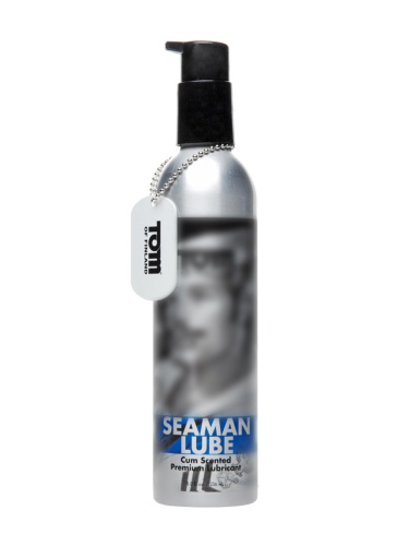 Tom of Finland Seaman Lube - Лубрикант с запахом спермы, 240 мл - sex-shop.ua