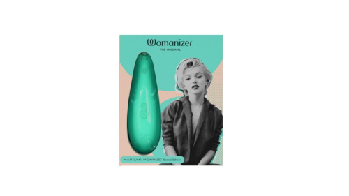 Womanizer Marilyn Monroe Classic 2 + Лубрикант 50 мл - Вакуумный стимулятор (мята) - sex-shop.ua