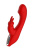 Dream Toys Red Revolution Artemis - Вибратор-кролик, 14,5 см (красный) - sex-shop.ua