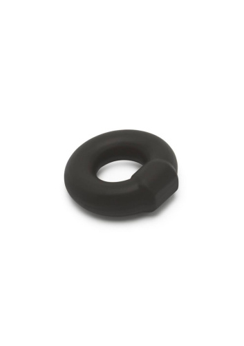 Bangers Soft Silicone Stud C-Ring - Эрекционное кольцо, 5 см (черный) - sex-shop.ua