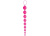 Topco Sales Sex Please! Sexy Beads - анальные бусы, 23.5х2.8 см (розовый) - sex-shop.ua