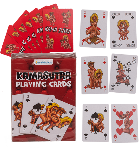 Kamasutra Comic - Игральные карты, 54 шт - sex-shop.ua