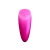 We-Vibe Chorus + Лубрикант 50 мл - Сенсорний вібратор для пар з дистанційним управлінням, 7, 9х3, 3 см (рожевий)