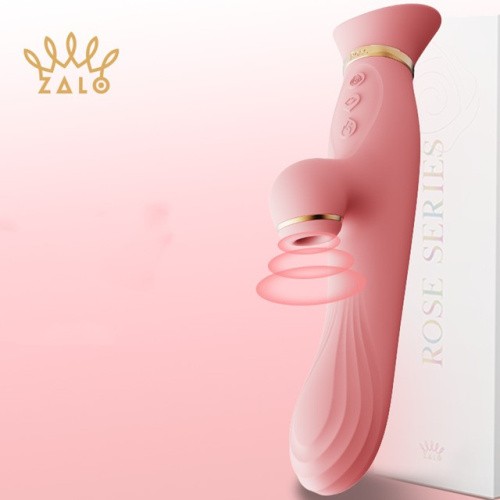 Zalo - Rose Vibrator - Вибратор (розовый) - sex-shop.ua