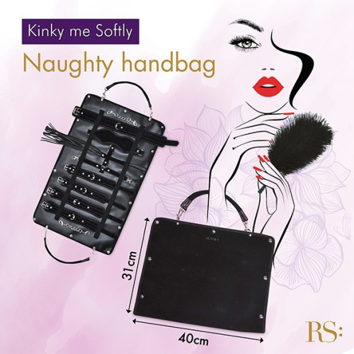 Rianne - S Kinky Me Softly - Подарочный набор для BDSM 8 предметов (черный) - sex-shop.ua