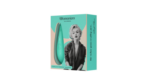 Womanizer Marilyn Monroe Classic 2 + Лубрикант 50 мл - Вакуумний стимулятор (м'ята)