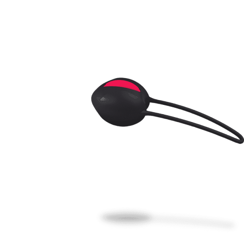 Fun Factory SmartBall Uno - Вагинальный шарик, 4.5х3.6 см (красный с белым) - sex-shop.ua