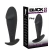 Orion Black Velvets Butt Plug - Анальная пробка в форме пениса, 10х3 см (черный) - sex-shop.ua
