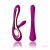 Lelo Soraya - стильный вибратор-кролик с удобной ручкой, 22х4.4 см (фиолетовый) - sex-shop.ua