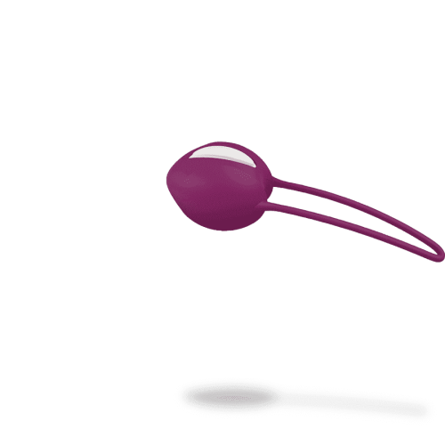 Fun Factory SmartBall Uno - Вагинальный шарик, 4.5х3.6 см (фиолетовый с белым) - sex-shop.ua