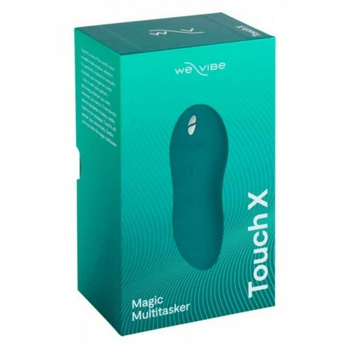 We-Vibe Touch X + Лубрикант 50 мл - Вибратор 10.2х4.3 см (зеленый) - sex-shop.ua