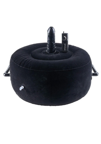 Pipedream Inflatable Hot Seat - Надувна секс-подушка, (чорний)