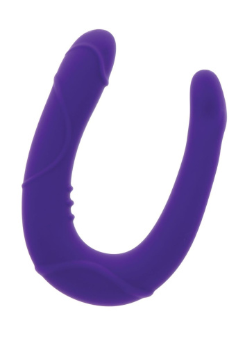 Toy Joy Vogue Mini Double Dong - Фаллоимитатор двусторонний, 30х2.6 см (фиолетовый) - sex-shop.ua