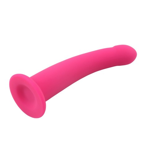 Sweet Breeze Bend Over L Pink - Фаллоимитатор, 17,8 см (розовый) - sex-shop.ua