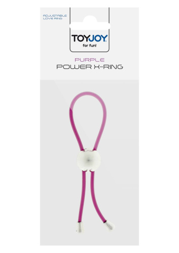 Toy Joy X Ring - Эрекционное кольцо (пурпурное) - sex-shop.ua