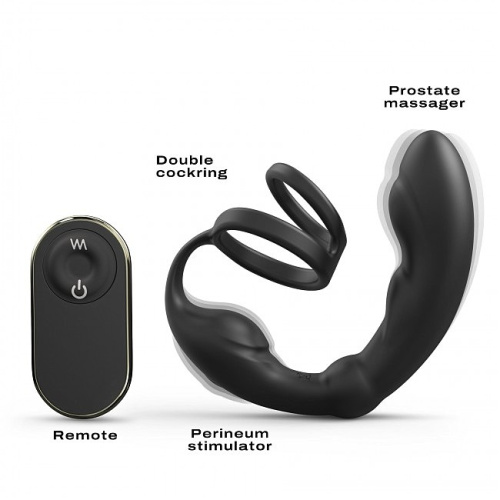 Dorcel P- Ring - Эрекционное кольцо со стимулятором простаты, 9 см - sex-shop.ua