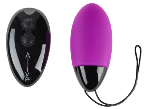 Alive Magic Egg MAX мощное виброяйцо с дистанционным пультом управления,8.36х3.8 см (фиолетовый) - sex-shop.ua