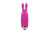 Adrien Lastic Pocket Vibe Rabbit Pink - віброкуль зі стимулюючими вушками, 8.5х2.3 см (рожева)