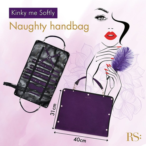 Rianne S - Kinky Me Softly - Подарунковий набір для BDSM 8 предметів (фіолетовий)