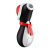 Satisfyer Penguin Holiday Edition – Вакуумний стимулятор, 12,5 см (чорний з білим)