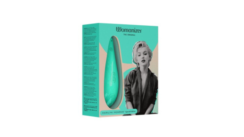 Womanizer Marilyn Monroe Classic 2 + Лубрикант 50 мл - Вакуумний стимулятор (м'ята)