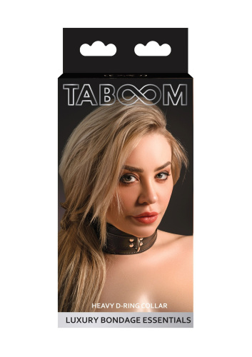 Taboom - Heavy D-Ring Collar - Ошейник - sex-shop.ua