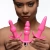 Frisky Thrill Trio Pink Vibrating Plug Set - набор из 3 анальных пробок различной формы и вибропули - sex-shop.ua