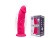 SilexD Henry Vibro Pink (Model 2 size 7in) - Фаллоимитатор с вибрацией двухслойный, 17.5х4.4 см - sex-shop.ua