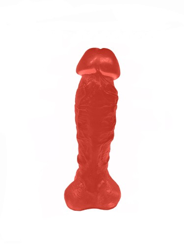 Pure Bliss - Мыло в форме члена XL на присоске, 21х8 см (красный) - sex-shop.ua