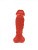  Мыло в форме члена на присоске размер XL, 21х8 см (красный) - sex-shop.ua